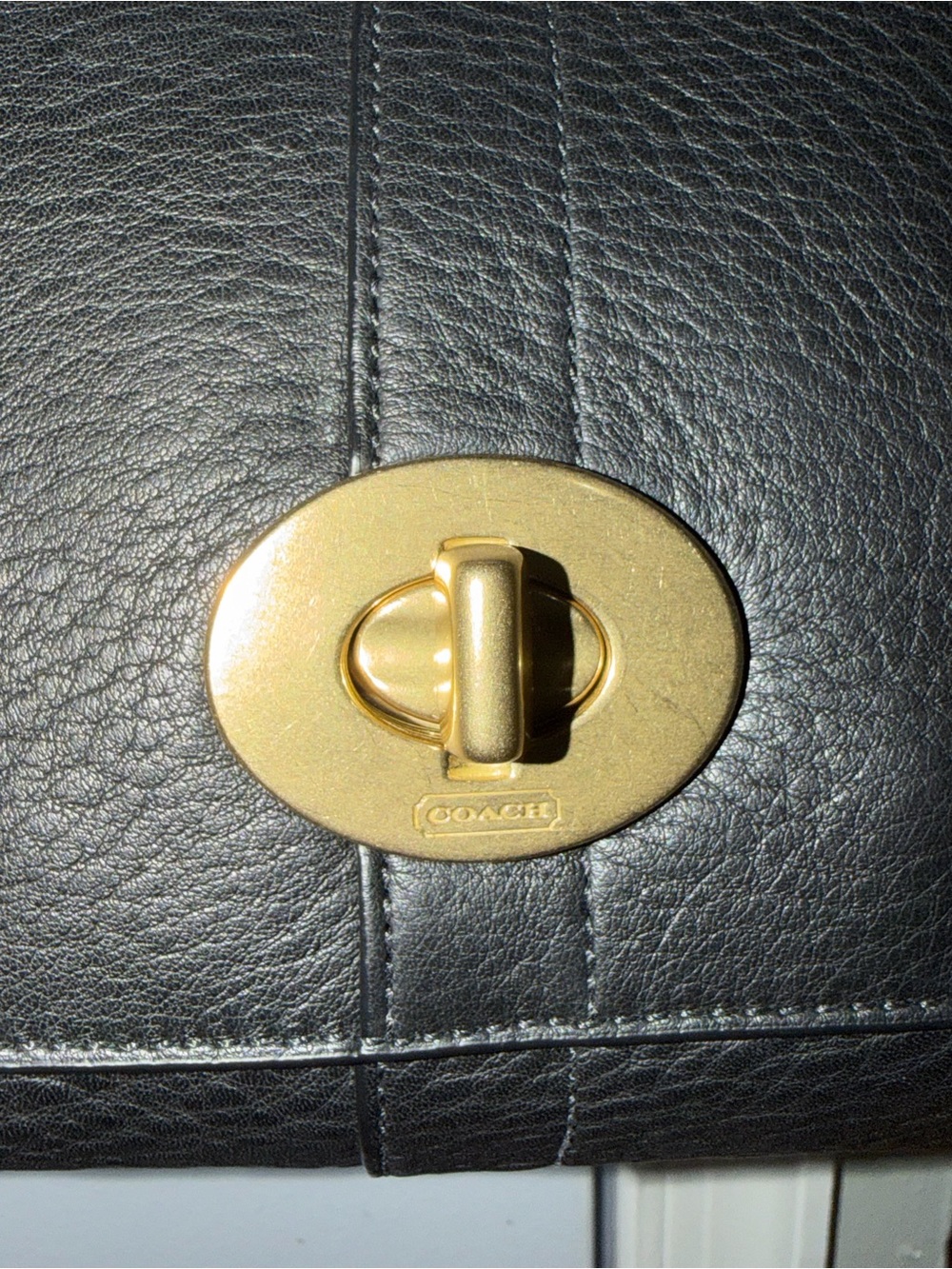 Authentic Coach Ergo Pebbled Leather Flap Shoulder Bag (Style #11614 dust bag in - Picture 12 of 16